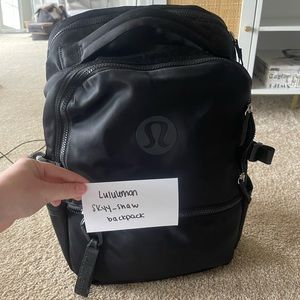 Lululemon new crew backpack